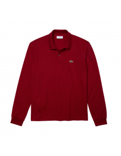 Long-sleeve Lacoste Classic Fit Polo Shirt Bordeaux