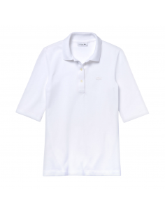 Women's Lacoste Slim Fit Polo Shirt White