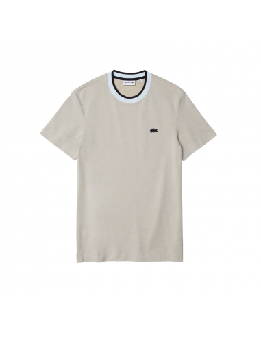 T-shirt Lacoste in Cotone Premium con collo rotondo