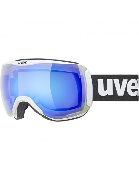Uvex Downhill 2100 CV White Mat - Mirror Blue S2
