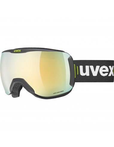 Uvex Downhill 2100 CV Black Mat - Mirror Gold S2