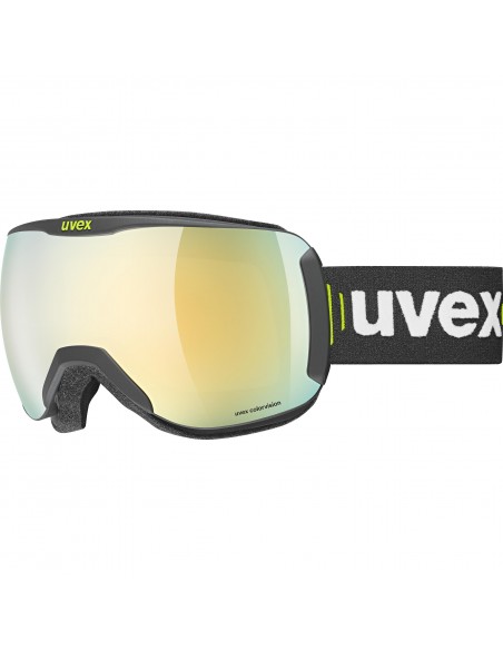 Uvex Downhill 2100 CV Black Mat - Mirror Gold S2